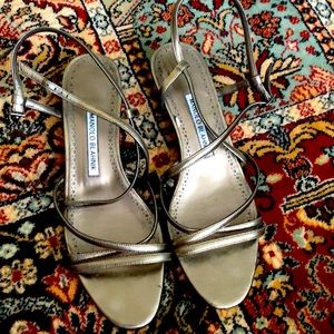 Strappy Manolo blahniks